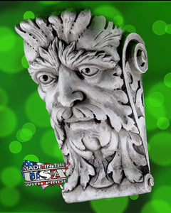 Green Man Corbel plaster