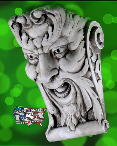 Laughing Green Man Corbel