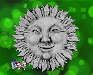 Happy Sun Plaque plaster