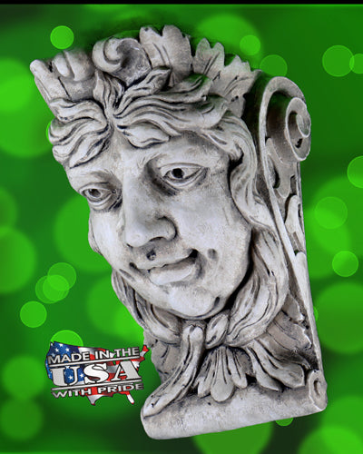 Happy Old Maid Corbel plaster